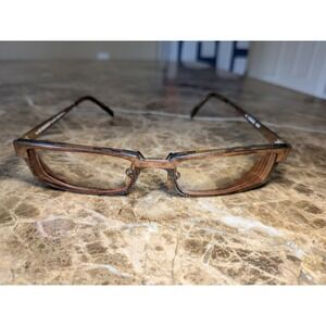 BURBERRY B9540/U 0RS4 Eyeglasses Frame Italy 52-17-140 Brown Polish